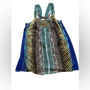 eci NewYork multi colour baby doll dress